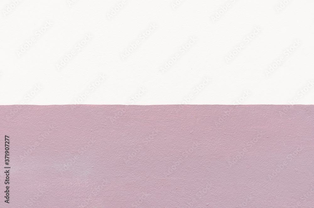 Fototapeta premium Red white plaster wall backgrounds with