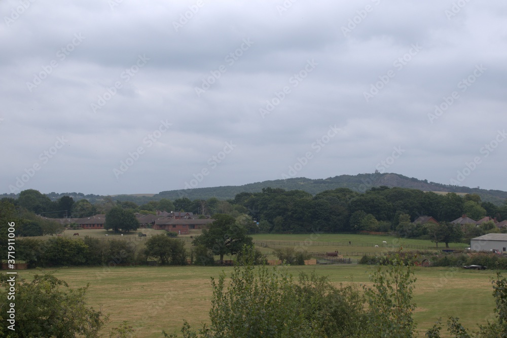 Bardon Hill and the surrounding country.