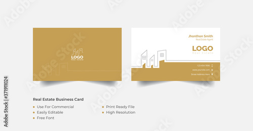 real estate commercial business card, Business card real estate agent, Agency business card, Real estate name card,, visiting card	