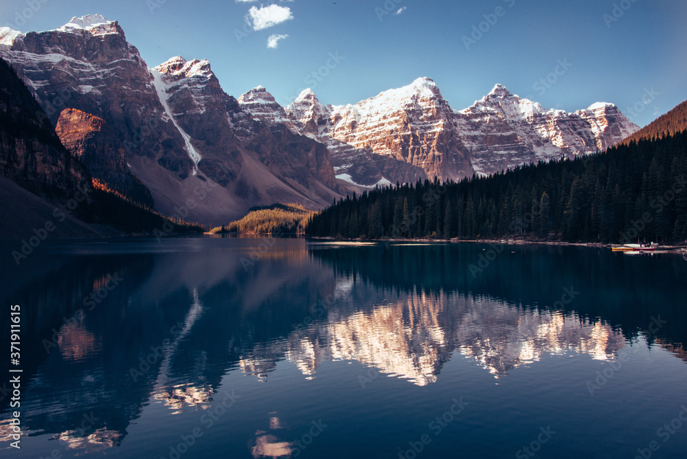 Alpine Lake in the Canadian Rockies