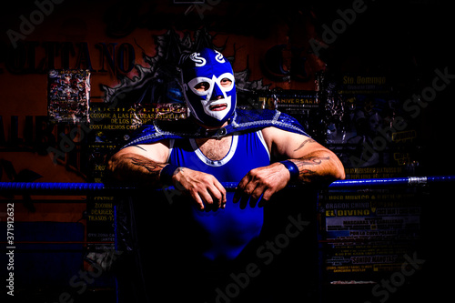 Photos principie de seda luchador mexicano