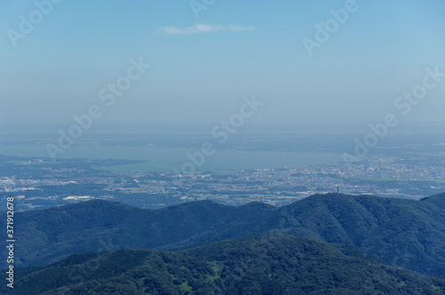 筑波山から見る霞ヶ浦