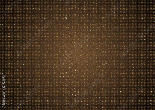 Copper Halftone Background Texture with Dotted Structure - Fine Pattern for Y...