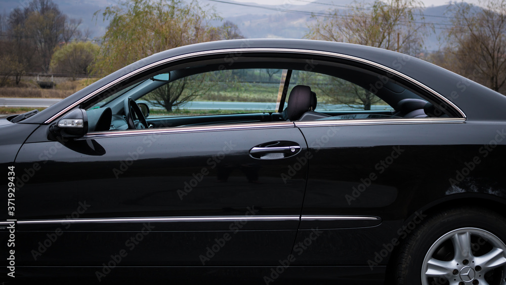 Cluj Napoca/Romania - June 20, 2018: Mercedes Benz W209 Coupe - year ...