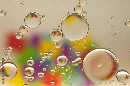 colorful bubbles on a colored background for the background