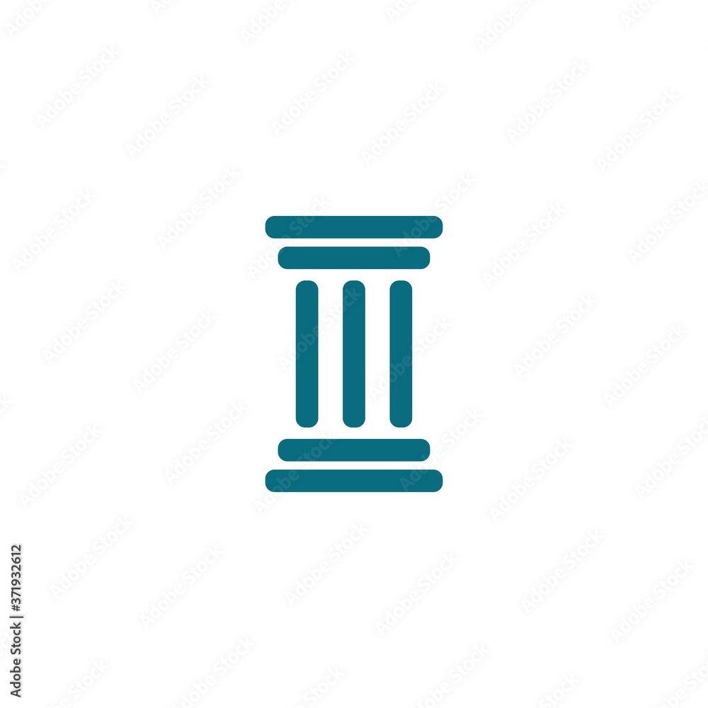 Column icon Logo Template vector Column icon Logo Template vector