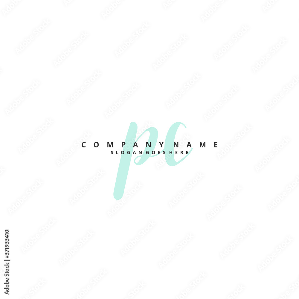 P C PC Initial handwriting and signature logo design with circle. Beautiful design handwritten logo for fashion, team, wedding, luxury logo. P C PC Initial handwriting and signature logo design with circle. Beautiful design handwritten logo for fashion, team, wedding, luxury logo.