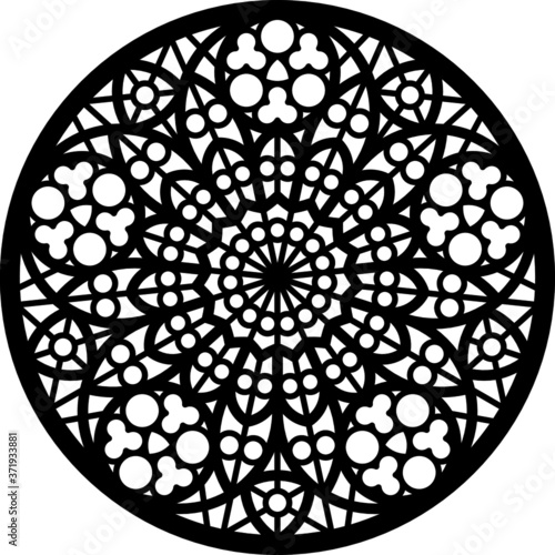 Rose Window Fig.18, round 2, triangular 1