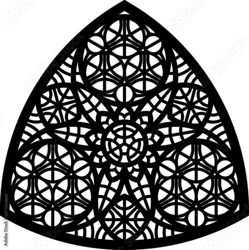 Rose Window Fig. 18, triangular 2, square 1