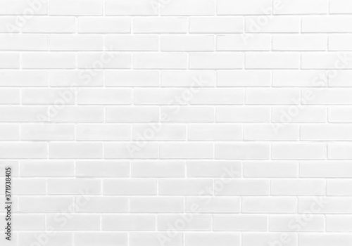 Photos of modern white brick wall texture for background, light gray brick wall texture is an essential part of the house, light gray brick wall, black and white photo concept.