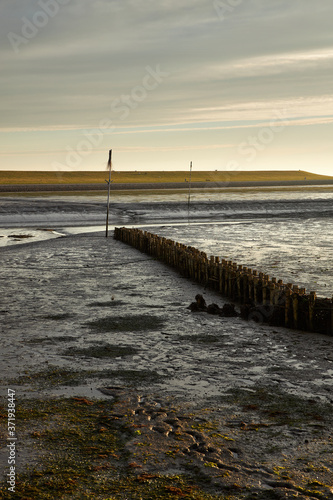 Sonnenaufgang im Wattenmeer