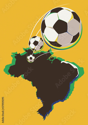 Geography of Brazil soccer team