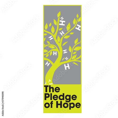 The Pledge of Hope Logo for Tsunami Relief Efforts Charity Drive 2011, Japan