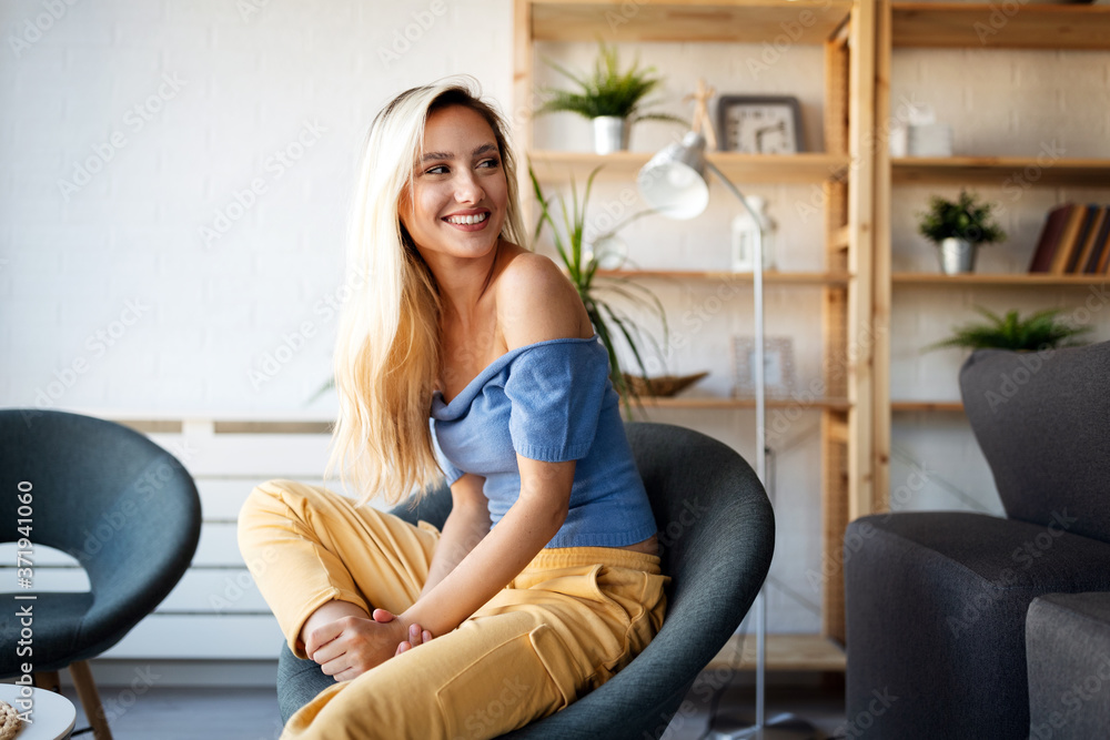 Soft beauty portrait of young dreamy woman. People, beauty concept Soft beauty portrait of young dreamy woman. People, beauty concept