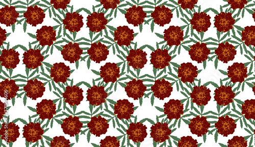 Seamless pattern with brown...