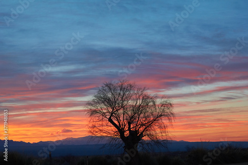 Atardece en Barreal