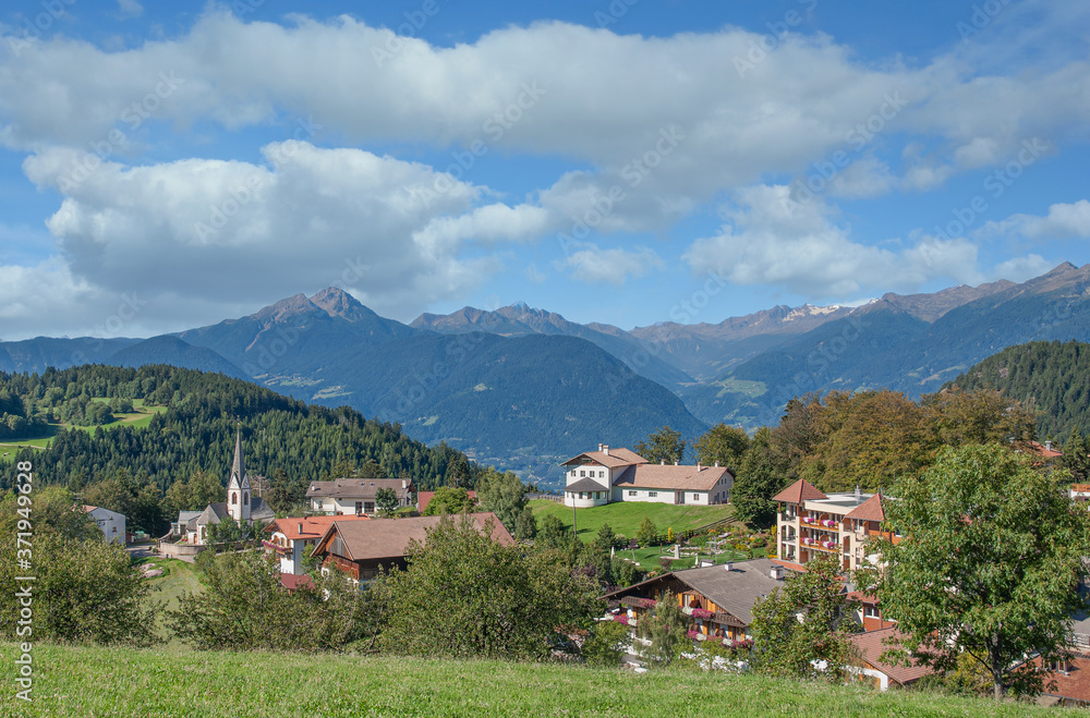 Hafling in Südtirol nahe Meran,Trentino,Italien