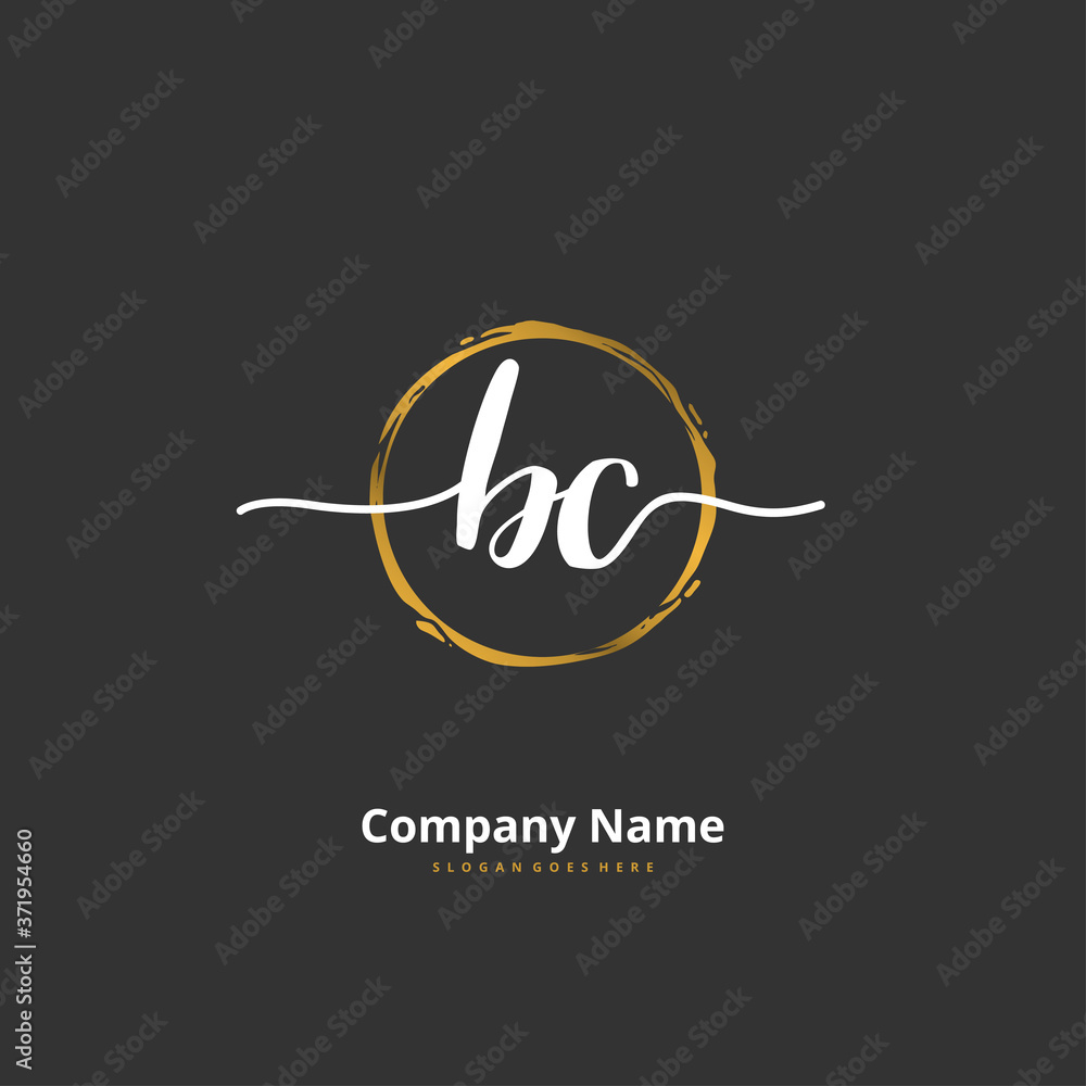 B C BC Initial handwriting and signature logo design with circle. Beautiful design handwritten logo for fashion, team, wedding, luxury logo. B C BC Initial handwriting and signature logo design with circle. Beautiful design handwritten logo for fashion, team, wedding, luxury logo.
