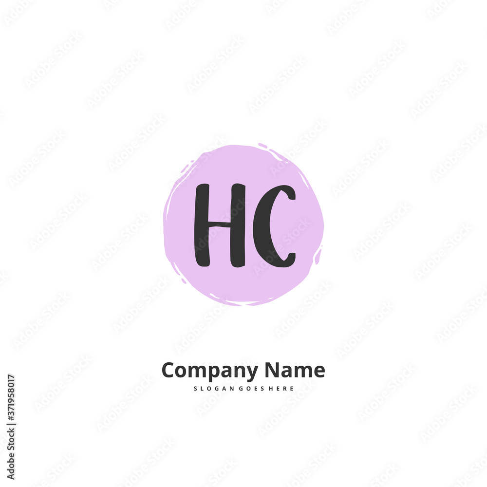 H C HC Initial handwriting and signature logo design with circle. Beautiful design handwritten logo for fashion, team, wedding, luxury logo. H C HC Initial handwriting and signature logo design with circle. Beautiful design handwritten logo for fashion, team, wedding, luxury logo.