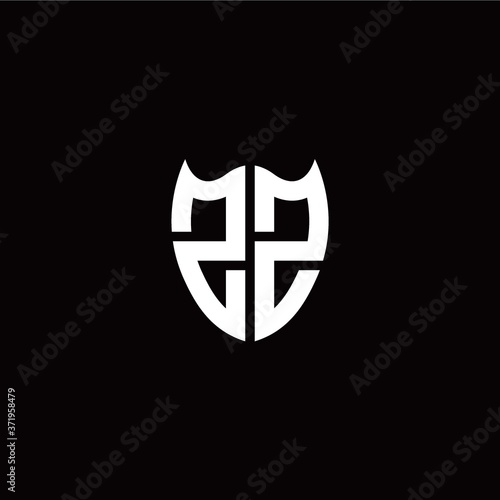 Free Download Initial Z Z letter with shield modern style logo template vector - GFXLoad