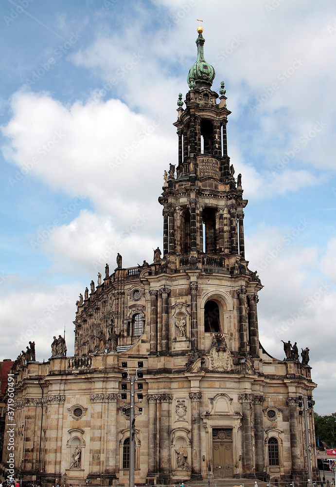 Koenigskirche, Dioezese Dresden-Meißen, Dresden, Sachsen, Deutschland, Europa