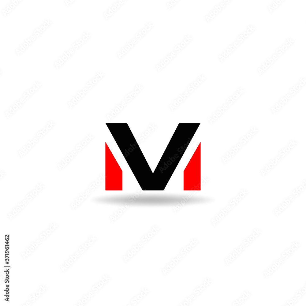 Letter M line logo design. Linear creative minimal monochrome monogram symbol. Letter M line logo design. Linear creative minimal monochrome monogram symbol.