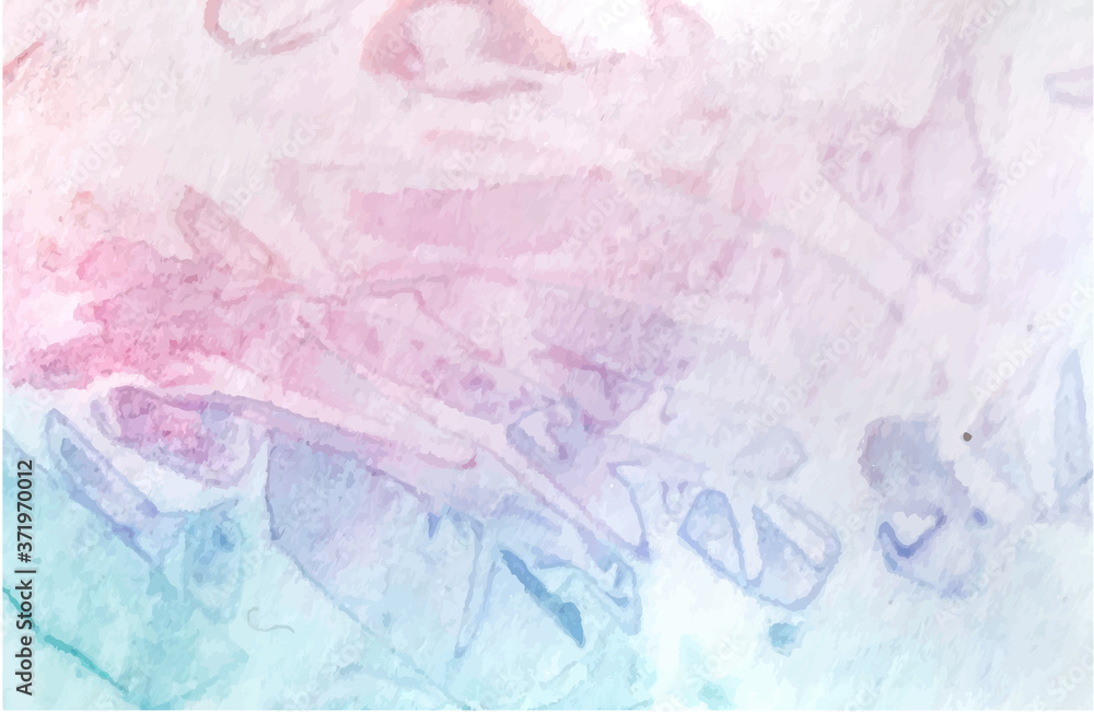 Cotton Candy Textured Watercolor Background