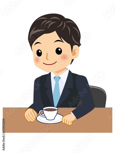 新入社員の男性