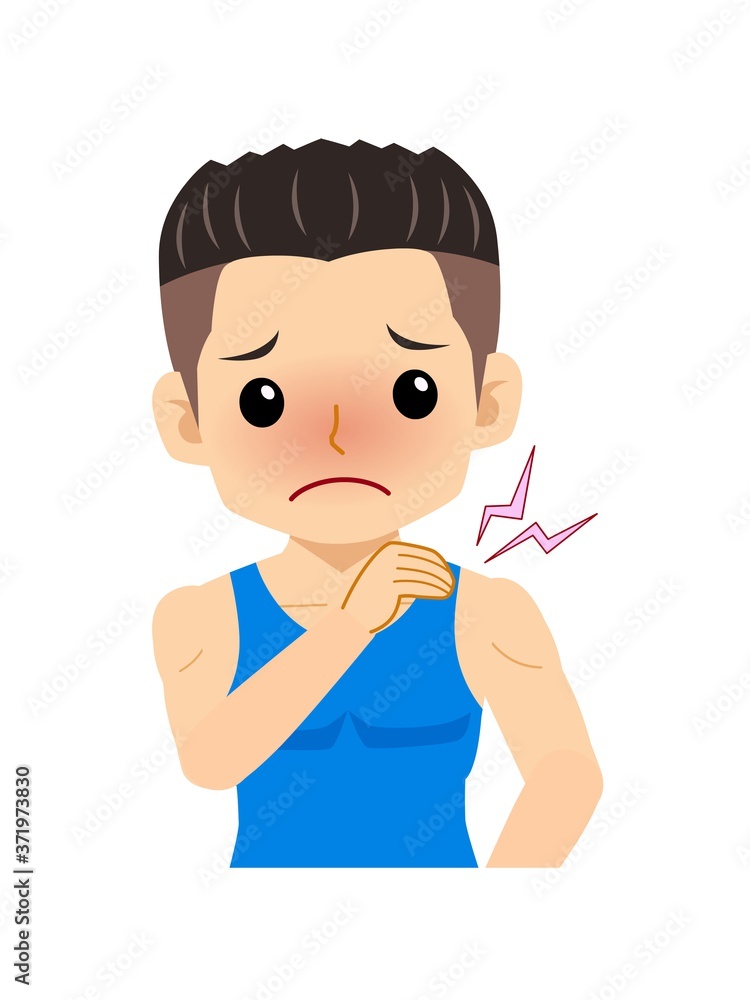 運動部の男の子