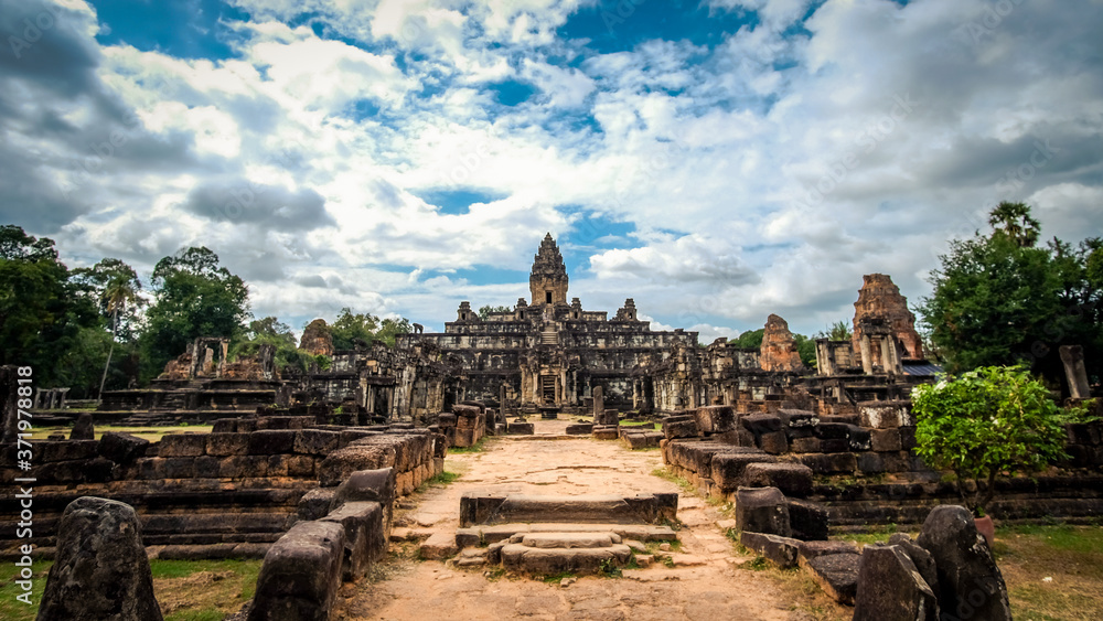 Bakong temple, Siem Reap, Cambodia. 