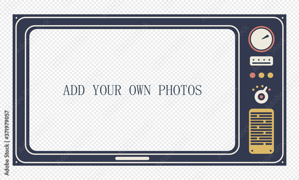 TV Show Frame Template with Transparent Background TV Show Frame Template with Transparent Background