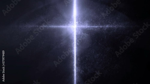 Glowing Christian Cross Loop