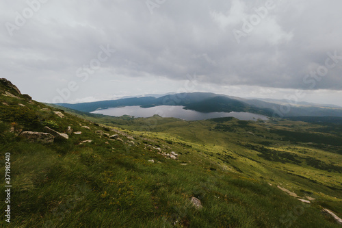 Fototapeta Naklejka Na Ścianę i Meble -  clouds over mountain