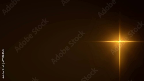 Glowing Christian Cross Loop