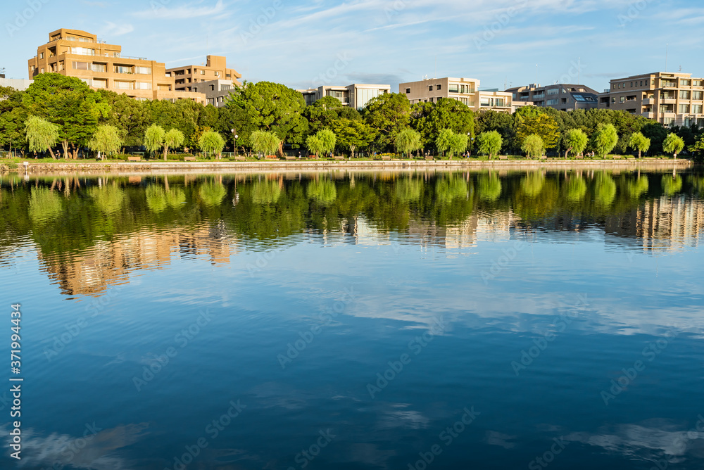 福岡大濠公園の風景