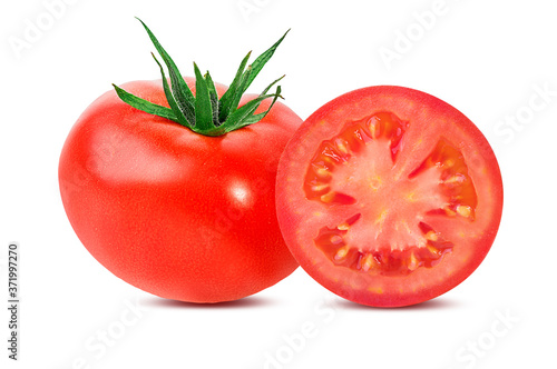 tomato isolated on white background 