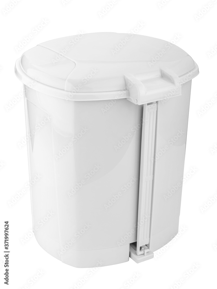 white plastic trash can with lid white plastic trash can with lid