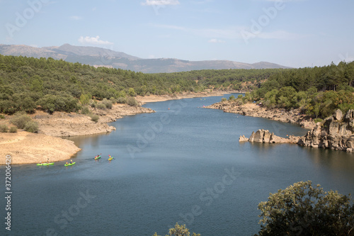 Lozoya River at Buitrago, Madrid