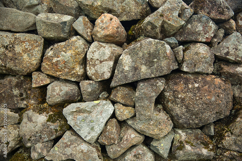 Fototapeta premium Stonewall Texture Background, Texture of Old Stone
