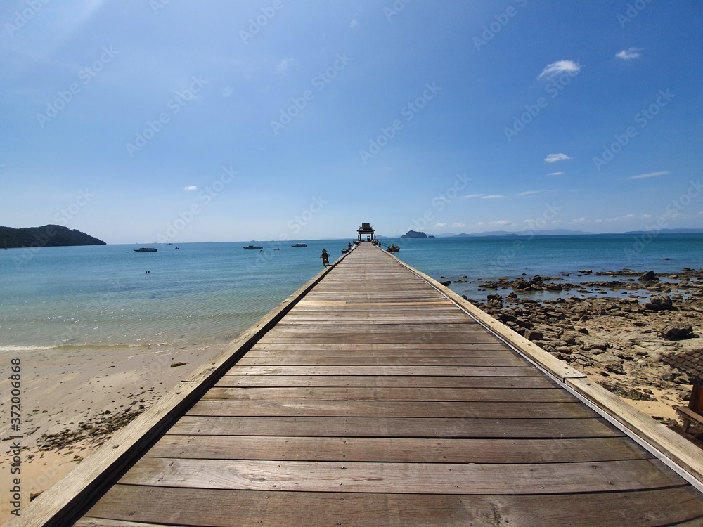 pier on the beach