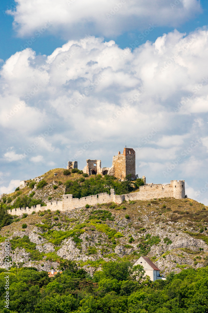 Staatz ruins, Mistelbach District, Lower Austria, Austria Staatz ruins, Mistelbach District, Lower Austria, Austria
