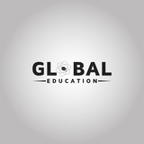 GLOBAL EDUCATION adobe stock logo design template idea and inspiration