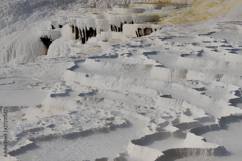 Turkey landscape Hierapolis Nature Pamukkale Blue photo