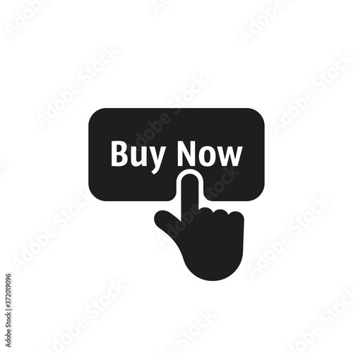 black buy now simple icon