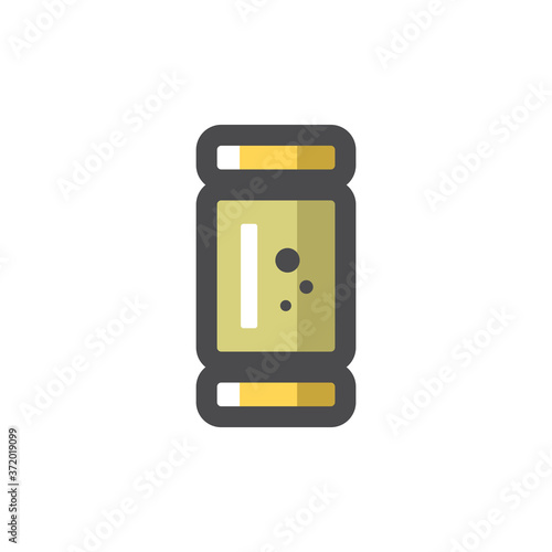 Shotgun Shell. Patron Vector icon Cartoon illustration.