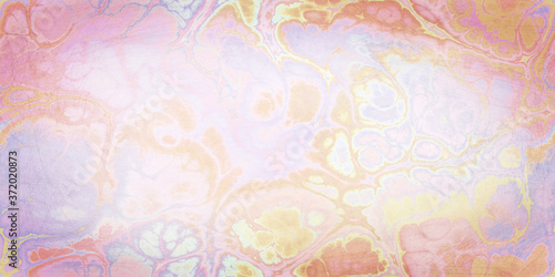 textured and distressed, marbled pink multi with light center