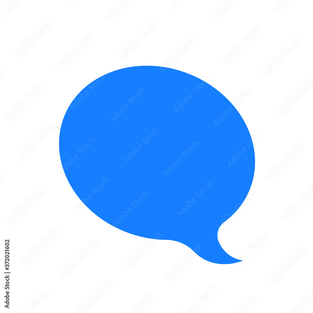 simple blue popup isolated on white simple blue popup isolated on white
