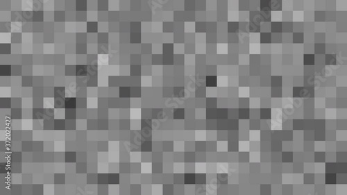 Pixel censored. Black censor bar concept. Censorship rectangle. Abstract black and white pixels geometric background. Loop motion photo