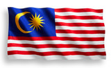 Wavy Malaysia National flag