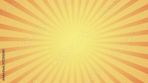 Abstract sun rays retro style background